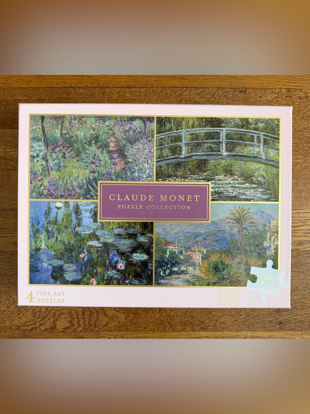 Eccolo Claude Monet Puzzle Collection - 1000 pieces